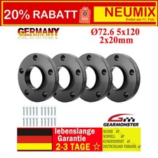 Distanzscheiben 4x20mm für BMW E36 E46 E90 E91 E92 E60 E61 - Spurplatten 5x120