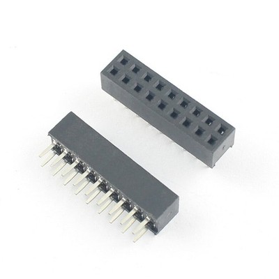 5pcs Tin Plated 2mm 2.0mm Pitch 2x9 Pin 18 Pin Female Straight Header Connector 