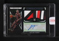 2022 Obsidian Rookie Jersey Ink Electric Etch Green 10/25 Dalen Terry Auto 1u0