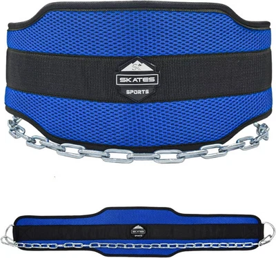 Bester Heavy Duty Tauchgürtel 15 CM Rücken Gewichtheben Dip Gürtel mit 92 CM Kette - Bild 1 von 4
