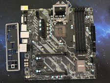 Gaming PC Motherboard MSI Z370M S01 LGA 1151 8th 9th gen  i3 i5 i7 CPU used