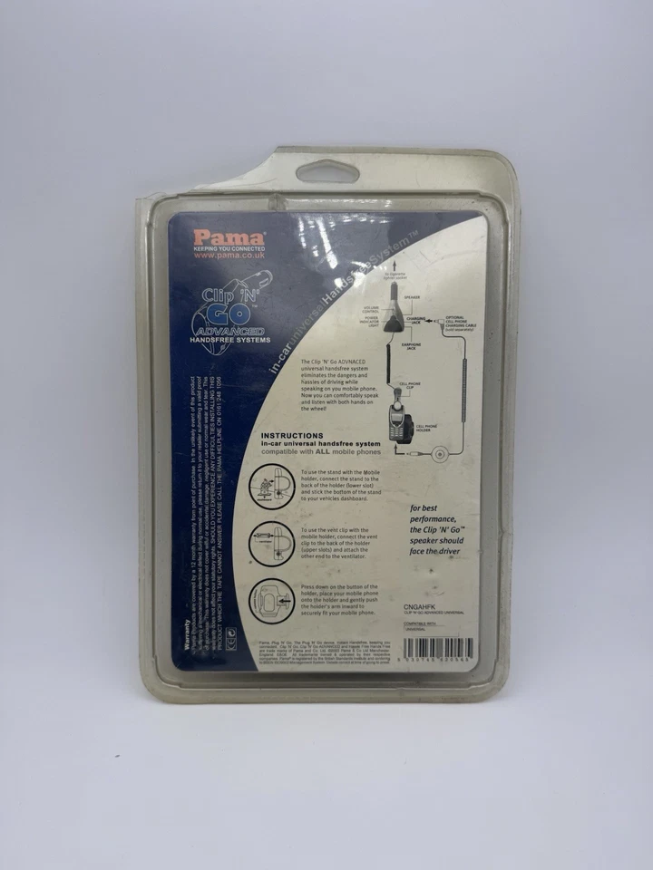 Pama Clip ‘N’ Go Universal In-Car Handsfree System – New in Packaging - Image 2 of 2