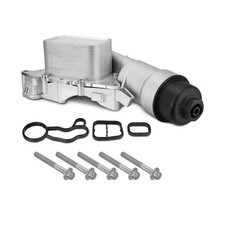 Aluminum Engine Oil Filter Housing  Cooler Kit, Fit For BMW i8 X1 X2, Mini