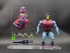 MOTU Vintage Dragon Blaster Skeletor Acrylic Base Set. **No Figure Included**