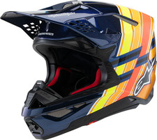 Alpinestars Supertech M10 Tld Edition 25 Mips Helmet Gloss Dark Blue 2xl