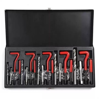 131 tlg. Gewindereparaturset M5 M6 M8 M10 M12 Gewinde Reparatur Helicoil