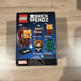 Lego 41589 41590 41591 Captain America Iron Man Black Widow NISB BrickHeadz