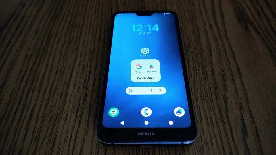 Nokia 7.1 in OVP * 4 GB + 64 GB * Android 14 mit Lineage OS * Zubehörpaket * TOP - Bild 3 von 4
