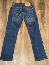 Levis 511 Boys Eco Performance Jeans Reg Fit Flex Stretch Waist Size 8 NWOT