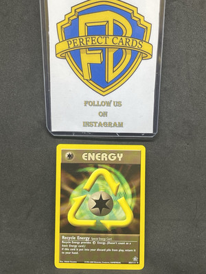 POKÉMON NEO GENESIS UNLIMITED RECYCLE ENERGY NONHOLO 105/111 NM ENG