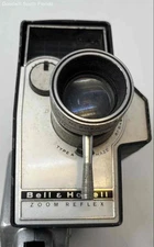 Vintage Bell & Howell Zoom Reflex Film Recorder Movie Camera Not Tested