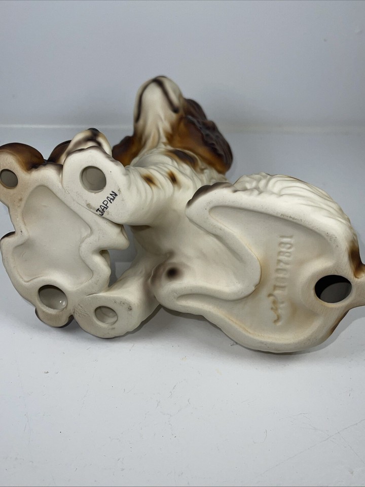 Springer Spaniel Sign Rare Vintage Harvey Knox Springer Spaniel Dogs Puppy Figurine Brown ...