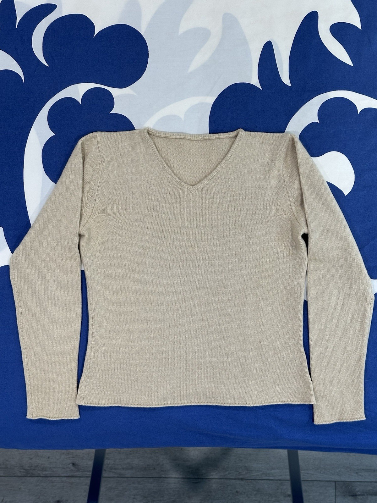 Loro Piana, MAGLIONE VINTAGE ANNI 90 LORO PIANA CASHMERE SCOLLO A V PICCOLO OTTIME CONDIZIONI