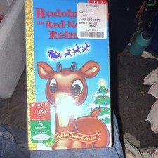 Sony Wonder Rudolph the Red-Nosed Reindeer VHS NTSC Holiday Classics G 1964