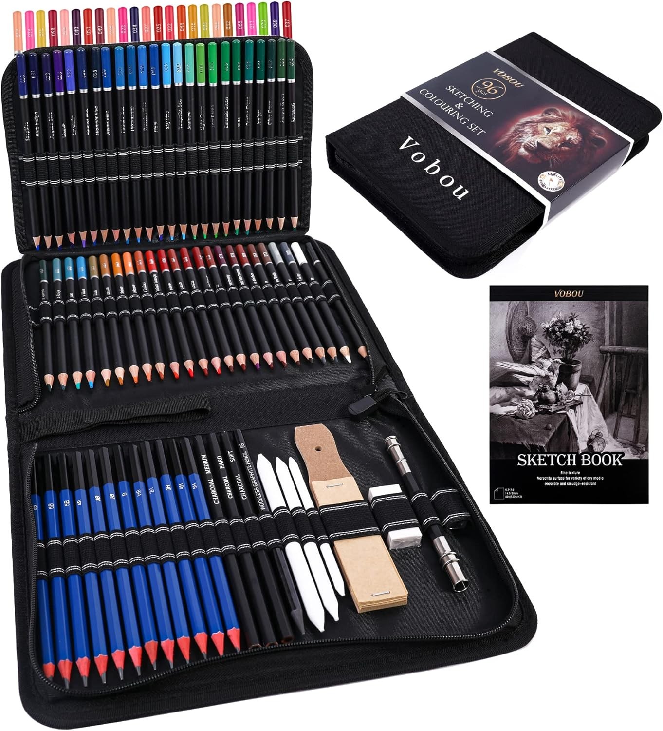 Kit Sketching Graphite Pencils