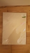 dorma plain dyed double flat sheet 230cm x260cm cream new other old stock