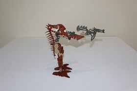 LEGO BIONICLE PIRAKA # 8904 AVAK COMPLETE w/ MANUAL & 1 ZAMOR SPHERE 2006