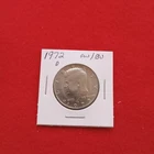 USA Coin  1972 d   KENNEDY HALF DOLLAR   AU/BU Condition