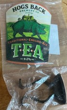 HOGS BACK brewery English  ale beer pump clip badge NEW