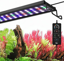Aquarium Plant Light Full Spectrum LED Fish Tank Light IP68 Waterproof with 24/7