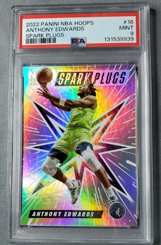 2022-23 NBA Hoops Spark Plugs Anthony Edwards #16 - Picture 1 of 2