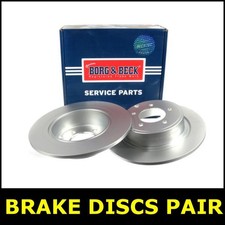 Coppia dischi freno posteriori adatti a JEEP COMPASS PATRIOT 2.0 2.1 2.2 2.4 MK49 MK74 E419