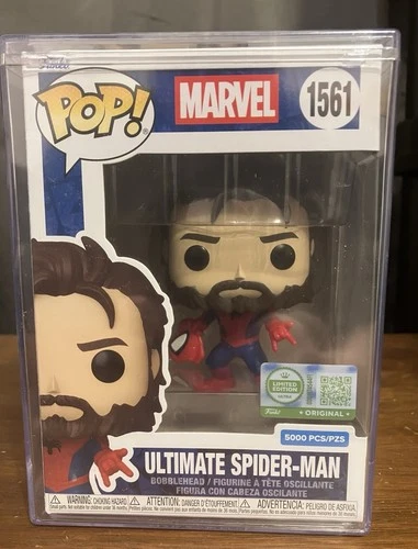 Funko Pop Ultimate Spider-Man Limited Edition 1561 With Protector 5000 PCS