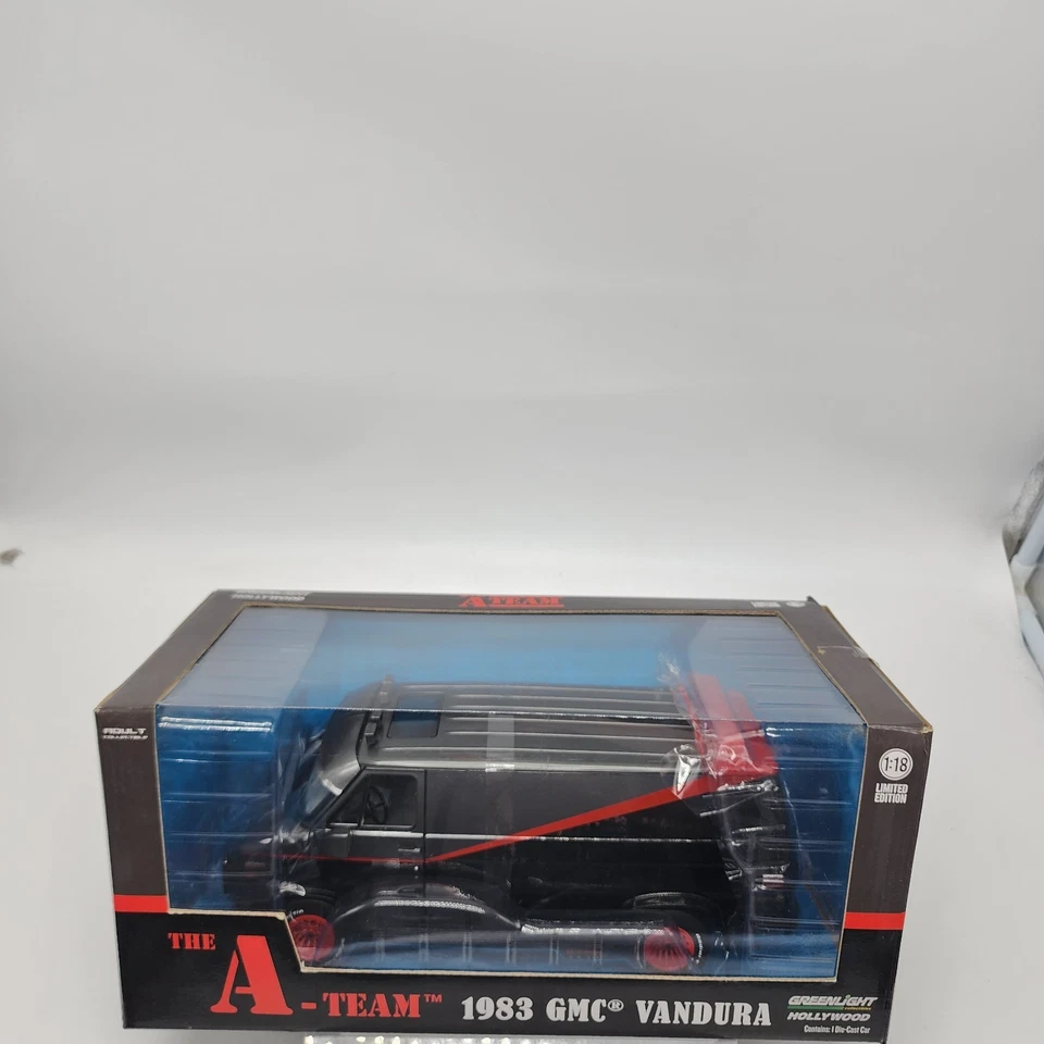 Greenlight Collectibles 1:18 The A TEAM 1983 GMC Vandura Item #13521 SEALED READ - Image 2 of 4