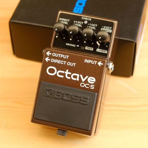 [Excellent] BOSS OC-5 Octave LED Mod. From Japan