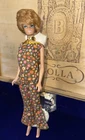 Vintage 1962 Barbie Midge Doll - Titan Red Bubble Cut - Nude Lips, Blue Eyes