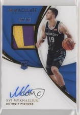 2018-19 Panini Immaculate Rookie /99 Svi Mykhailiuk #135 Patch Auto 0r0f