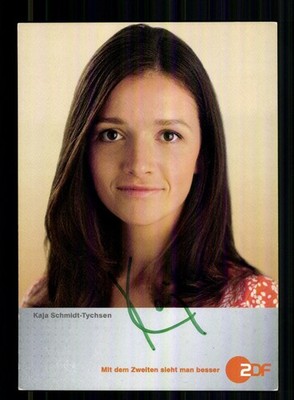 Kaja Schmidt Tychsen Wege zum glück Autogrammkarte Original Sign # BC 232633