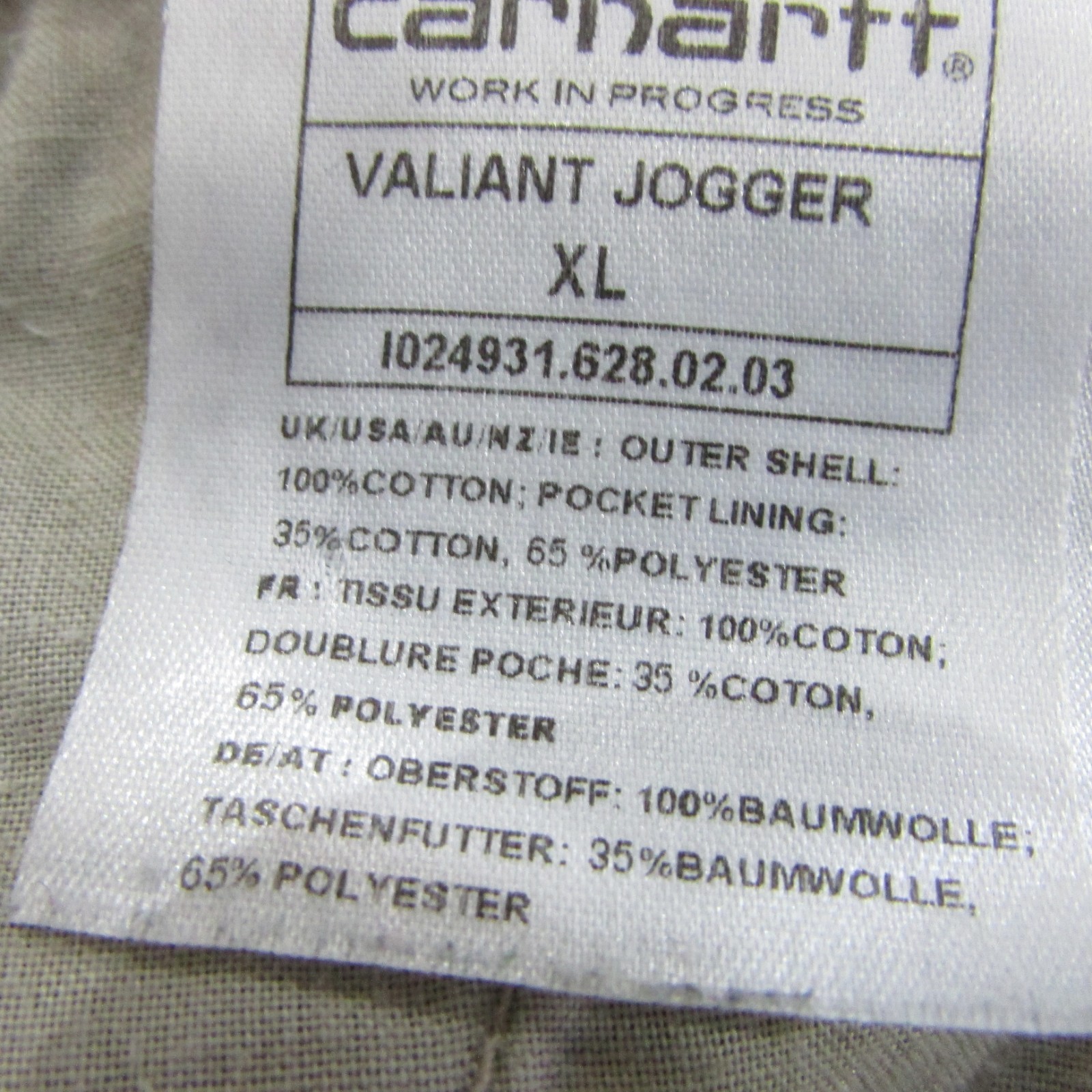 Carhartt Jogger Pants Mens Size XL L32 Green Stretch thumbnail 7
