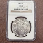 1884-O Morgan Silver Dollar – NGC MS63 – New Orleans Mint – Certified Slab