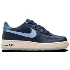 Nike Air Force 1 - Boys' Grade School Navy/Light Blue/Soft Pearl
