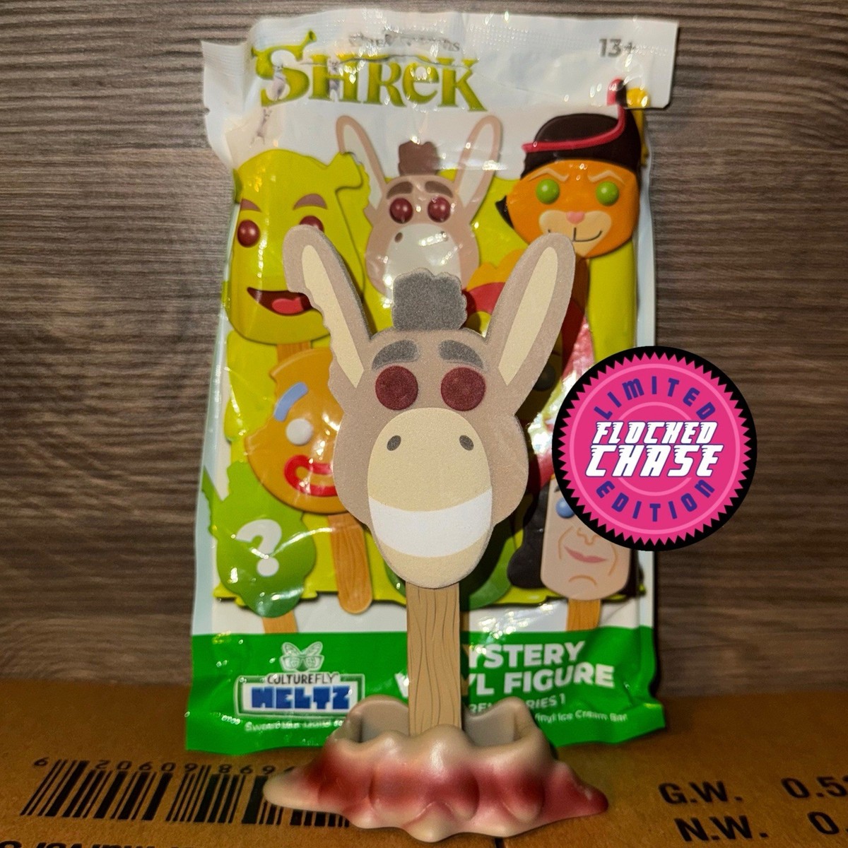 Culturefly Meltz Donkey Flocked Chase Shrek Ice Cream Bar Popsicle