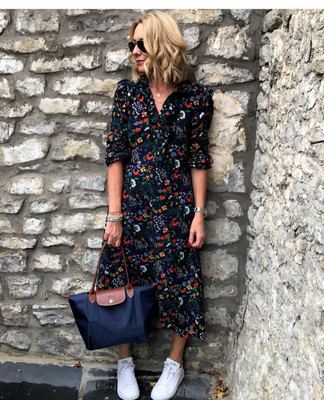 Floral Midi Dress H\u0026m on Sale, 53% OFF 