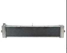 Universal ZZPerformance Air to Water Intercooler Aluminum Liquid Heat Exchanger 