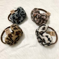 C.C Leopard Print Earmuffs, Winter Earmuffs, Warm Earmuffs, Winter Ear Warmers