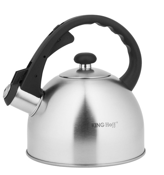 Wasserkessel Mit Pfeife FlöTenkessel Induktion Edelstahl Kinghoff 2.0L KH-3324-image