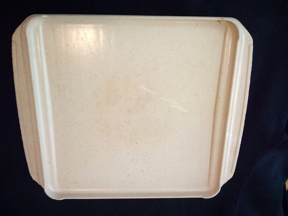 Bandeja para asar reversible para microondas grande vintage LittonWare Foto 2 de 4