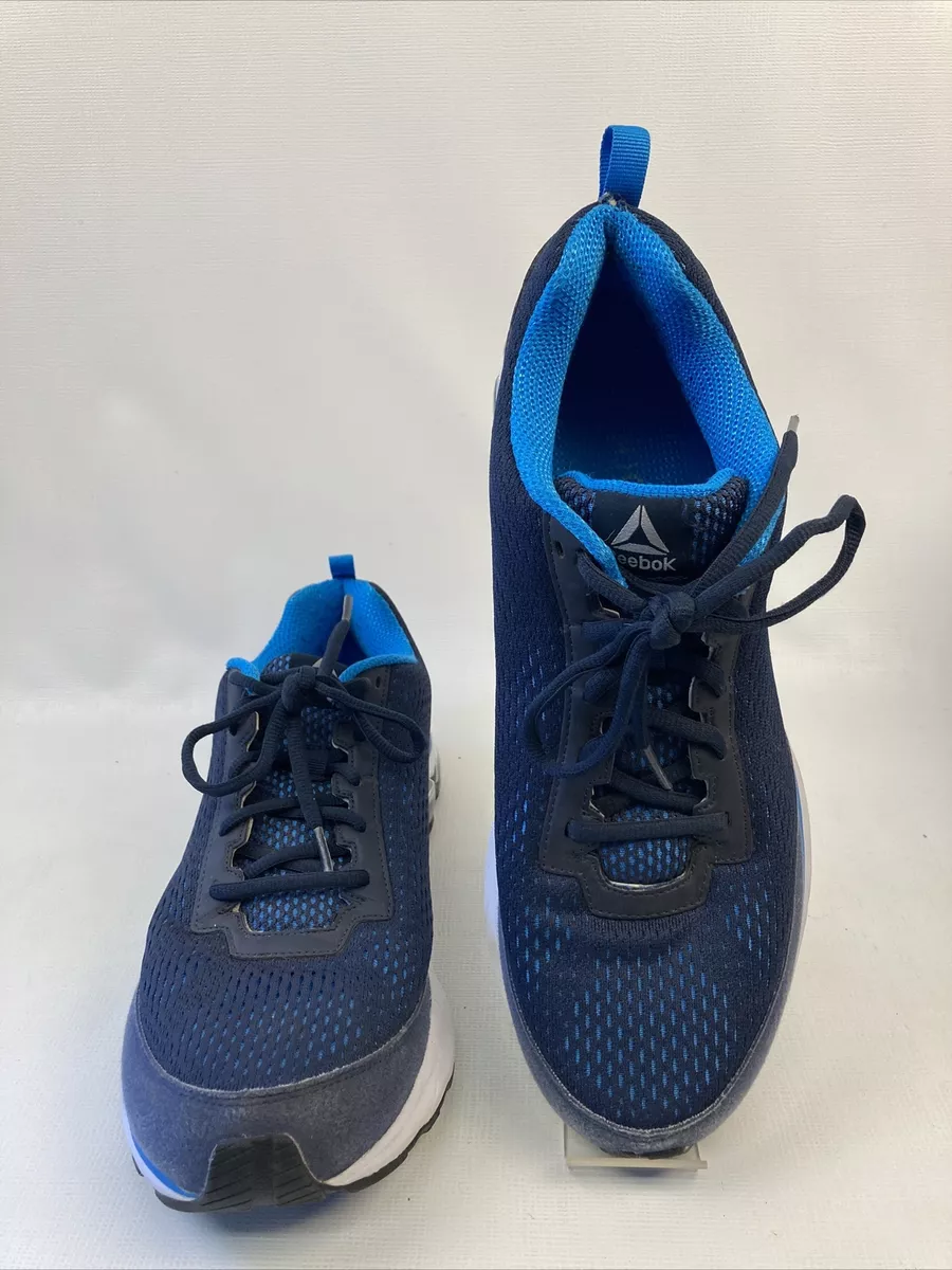 Reebok Men s Jet Dash Ride 5.0 Running Shoes Size 13 US Blue White Clean