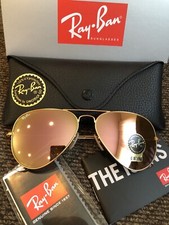 New Ray-Ban Aviator Pilot RB3025 Sunglasses 58mm