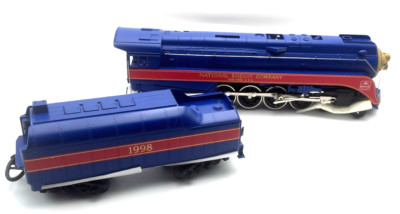 MTH RailKing Nabisco GS4 4-8-4 Steam Engine w/Tender Orig  Box Smoke Light Sound