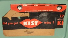 VINTAGE KIST SODA POP BOTTLE CARTON CARRIER