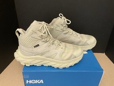 New Womens Hoka Anacapa Mid GTX Celadon Tint/Eggnog Gore-Tex Hiking Boots. 9.5B