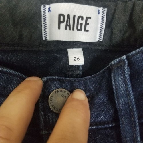 Paige Skyline Boot cut Jeans SZ 26 - Picture 4 of 8