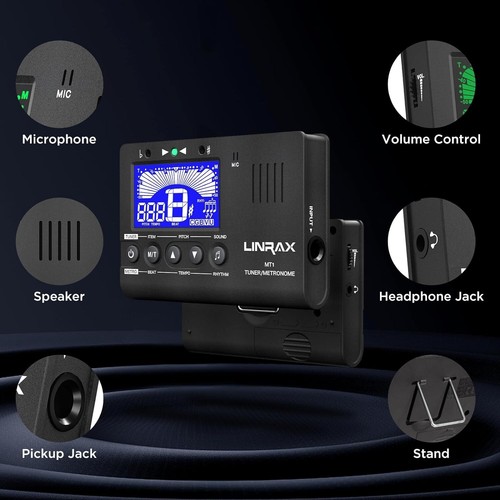 Versatile Digital Metronome Tuner Tone Generator - Perfect for All Skill Levels - Bild 8 von 9