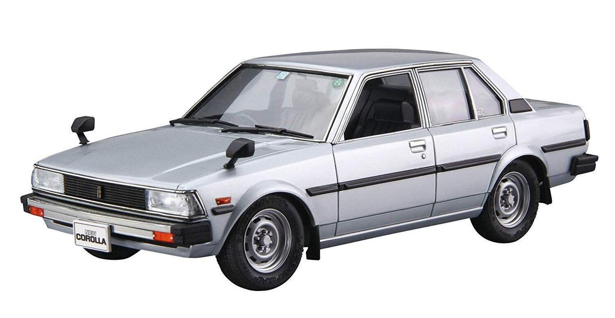 Aoshima 1/24 The Model Car No.71 TOYOTA E71/70 CAROLLA GT/DX