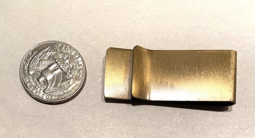 Men's Gift-Solid Brass Money Clip-SEAGULL. BIRD DESIGN- INGA - Picture 2 of 2